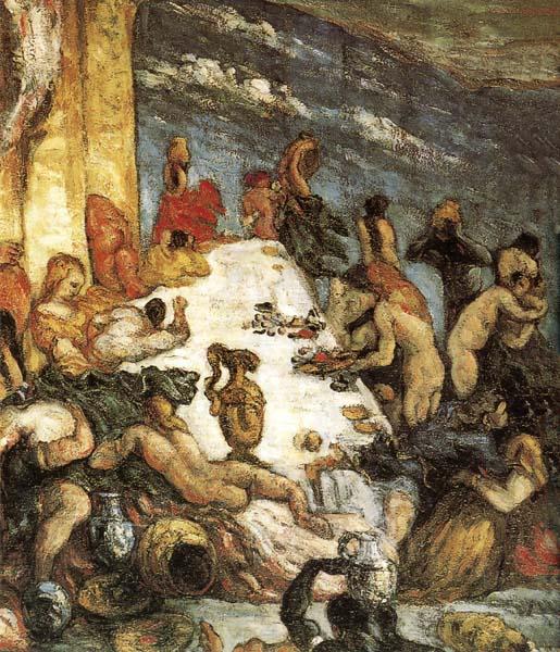 Paul Cezanne Le Festin